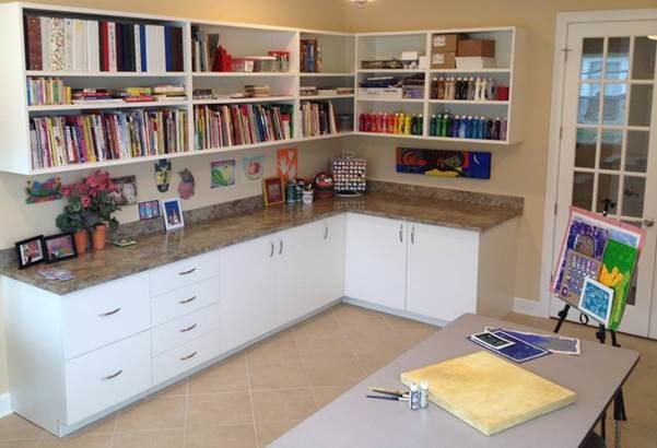 Art Studio and Workshop - Traditional - Home Office - Toronto - by